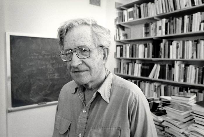 Noam Chomsky, Cambridge, MA, 2002